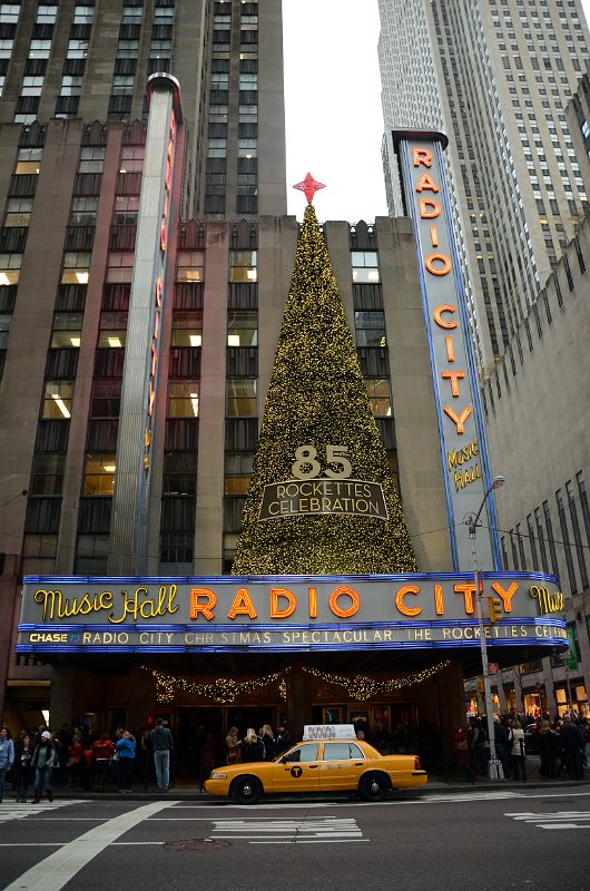 New York City Radio City Music Hall Outside